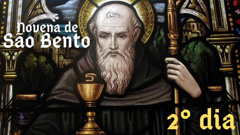 Segundo dia da novena de São Bento